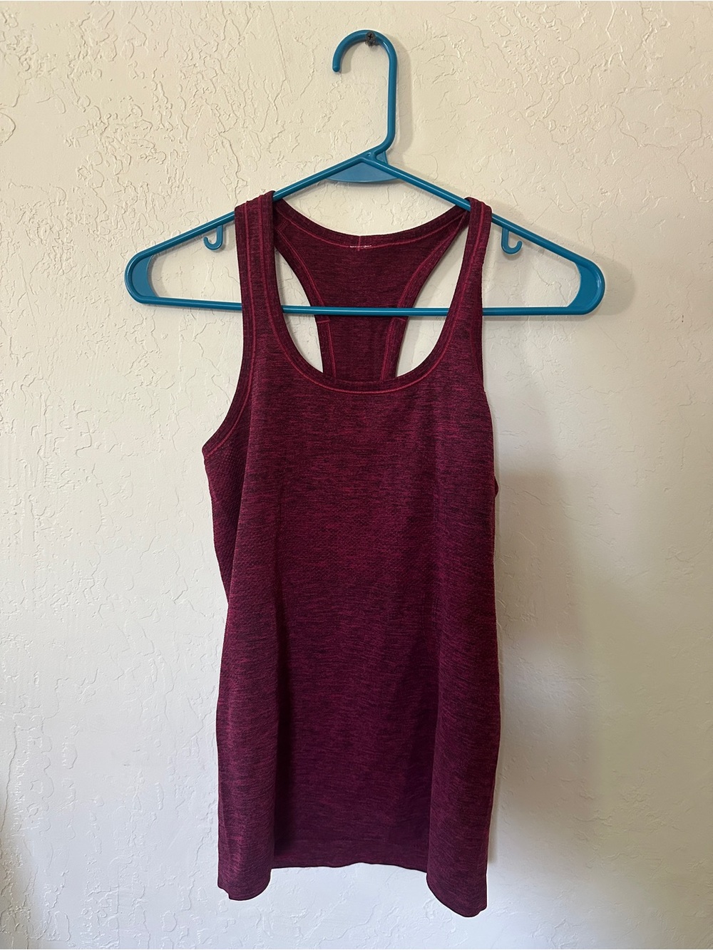 lululemon athletica Maroon Racerback Tank Top